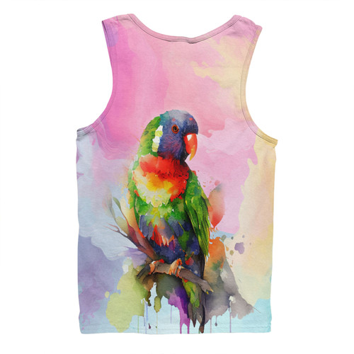 Australia Rainbow Lorikeets Men Singlet - Rainbow Lorikeets Color Art Men Singlet Australia Rainbow Lorikeets Men Singlet - Rainbow Lorikeets Color Art Men Singlet