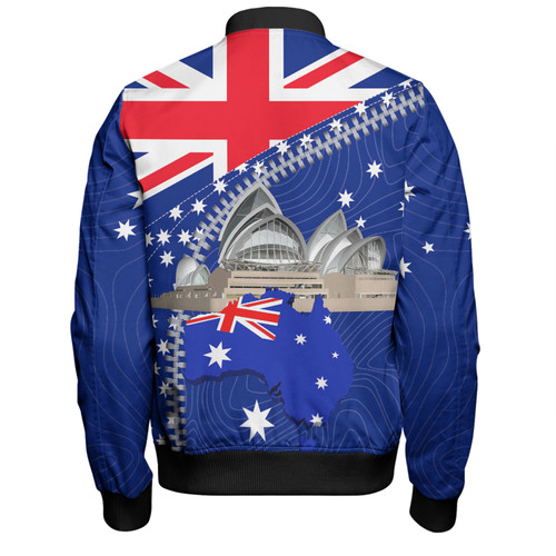 Australia Australia Day Bomber Jacket - Happy Australia Day Bomber Jacket Australia Australia Day Bomber Jacket - Happy Australia Day Bomber Jacket