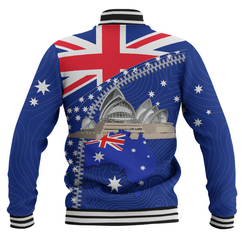 Australia Australia Day Baseball Jacket - Happy Australia Day Baseball Jacket Australia Australia Day Baseball Jacket - Happy Australia Day Baseball Jacket