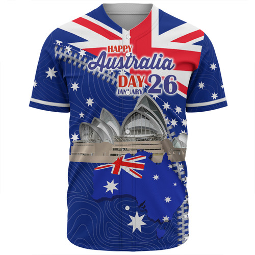 Australia Australia Day Baseball Shirt - Happy Australia Day Baseball Shirt