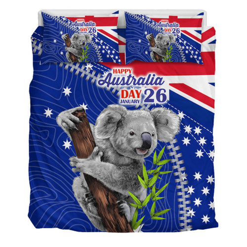 Australia Australia Day Bedding Set - Koala Happy Australia Day Bedding Set Australia Australia Day Bedding Set - Koala Happy Australia Day Bedding Set