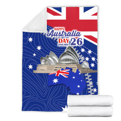Australia Australia Day Blanket - Happy Australia Day Blanket Australia Australia Day Blanket - Happy Australia Day Blanket