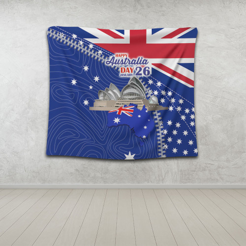 Australia Australia Day Tapestry - Happy Australia Day Tapestry Australia Australia Day Tapestry - Happy Australia Day Tapestry