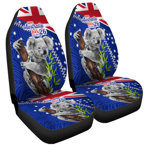 Australia Australia Day Car Seat Cover - Koala Happy Australia Day Car Seat Cover Australia Australia Day Car Seat Cover - Koala Happy Australia Day Car Seat Cover