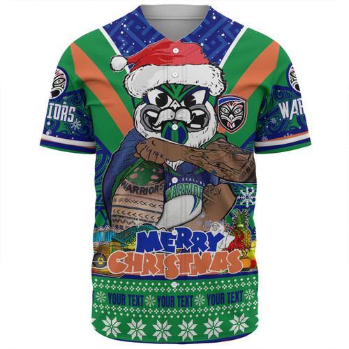 New Zealand Warriors Christmas Custom Baseball Shirt - Warriors Santa Aussie Big Things Baseball Shirt New Zealand Warriors Christmas Custom Baseball Shirt - Warriors Santa Aussie Big Things Baseball Shirt