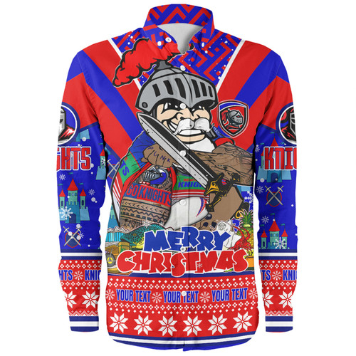 Newcastle Knights Christmas Custom Long Sleeve Shirt - Newcastle Knights Santa Aussie Big Things Long Sleeve Shirt Newcastle Knights Christmas Custom Long Sleeve Shirt - Newcastle Knights Santa Aussie Big Things Long Sleeve Shirt