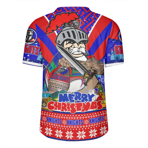 Newcastle Knights Christmas Custom Rugby Jersey - Newcastle Knights Santa Aussie Big Things Rugby Jersey Newcastle Knights Christmas Custom Rugby Jersey - Newcastle Knights Santa Aussie Big Things Rugby Jersey