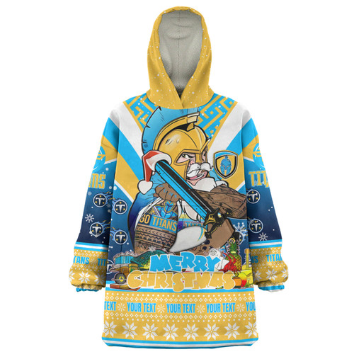 Gold Coast Titans Christmas Custom Snug Hoodie - Gold Coast Titans Santa Aussie Big Things Snug Hoodie Gold Coast Titans Christmas Custom Snug Hoodie - Gold Coast Titans Santa Aussie Big Things Snug Hoodie