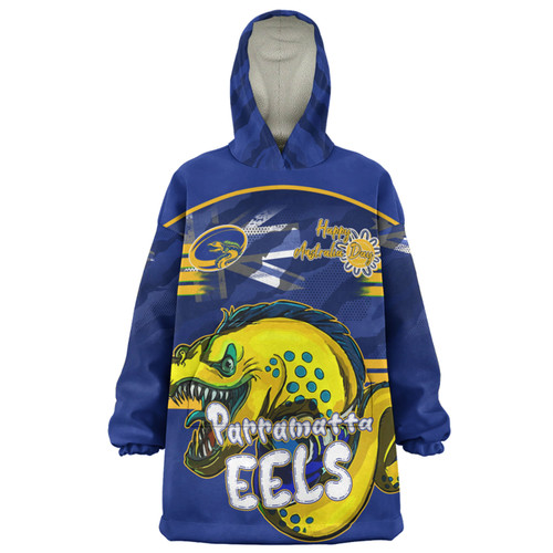 Parramatta Eels Snug Hoodie - Happy Australia Day We Are One And Free