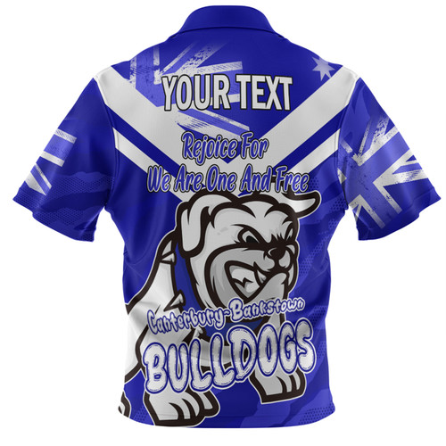 Canterbury-Bankstown Bulldogs Hawaiian Shirt - Happy Australia Day We Are One And Free Canterbury-Bankstown Bulldogs Hawaiian Shirt - Happy Australia Day We Are One And Free