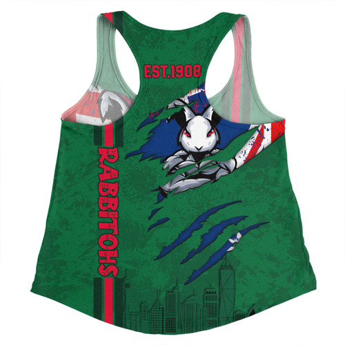 South Sydney Rabbitohs Women Racerback Singlet - Happy Australia Day Flag Scratch Style South Sydney Rabbitohs Women Racerback Singlet - Happy Australia Day Flag Scratch Style