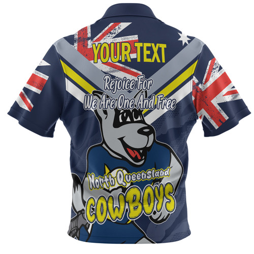 North Queensland Cowboys Hawaiian Shirt - Happy Australia Day We Are One And Free North Queensland Cowboys Hawaiian Shirt - Happy Australia Day We Are One And Free