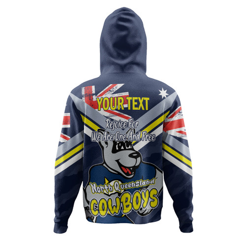 North Queensland Cowboys Hoodie - Happy Australia Day We Are One And Free North Queensland Cowboys Hoodie - Happy Australia Day We Are One And Free