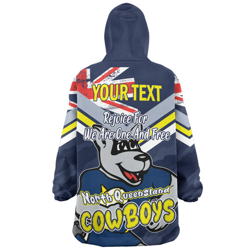 North Queensland Cowboys Snug Hoodie - Happy Australia Day We Are One And Free North Queensland Cowboys Snug Hoodie - Happy Australia Day We Are One And Free
