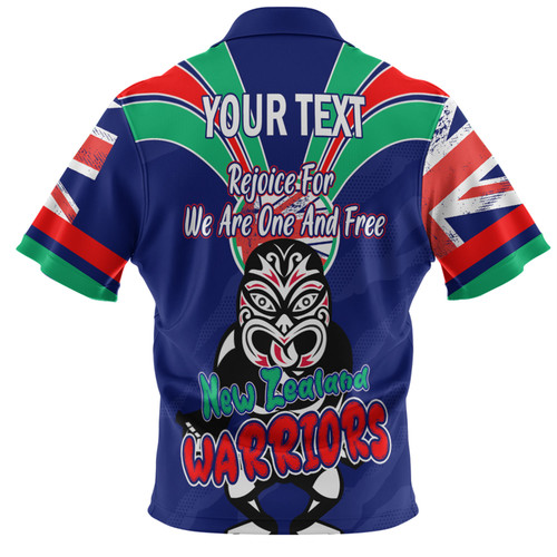 New Zealand Warriors Hawaiian Shirt - Happy Australia Day We Are One And Free New Zealand Warriors Hawaiian Shirt - Happy Australia Day We Are One And Free