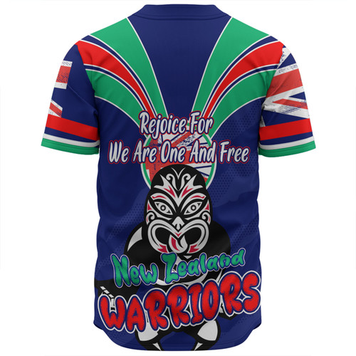 New Zealand Warriors Baseball Shirt - Happy Australia Day We Are One And Free New Zealand Warriors Baseball Shirt - Happy Australia Day We Are One And Free