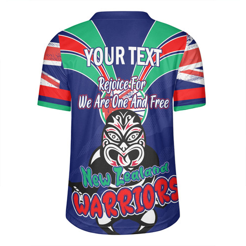 New Zealand Warriors Rugby Jersey - Happy Australia Day We Are One And Free New Zealand Warriors Rugby Jersey - Happy Australia Day We Are One And Free