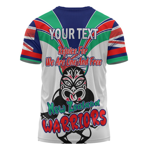 New Zealand Warriors T-Shirt - Happy Australia Day We Are One And Free V2 New Zealand Warriors T-Shirt - Happy Australia Day We Are One And Free V2