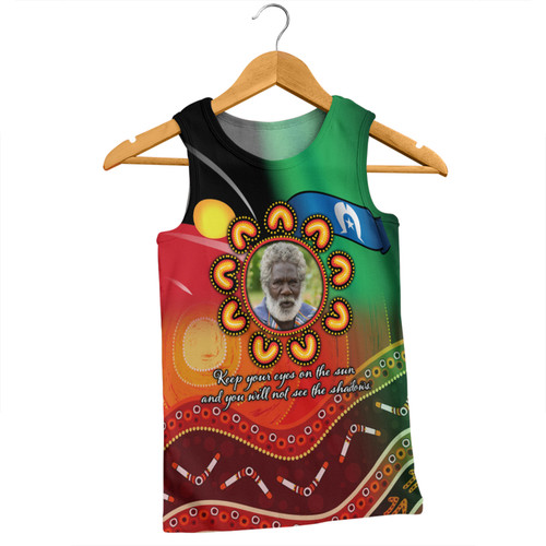 Australia Aboriginal Custom Men Singlet - Aboriginal Keep Your Eyes On The Sun Personalised Photo Men Singlet