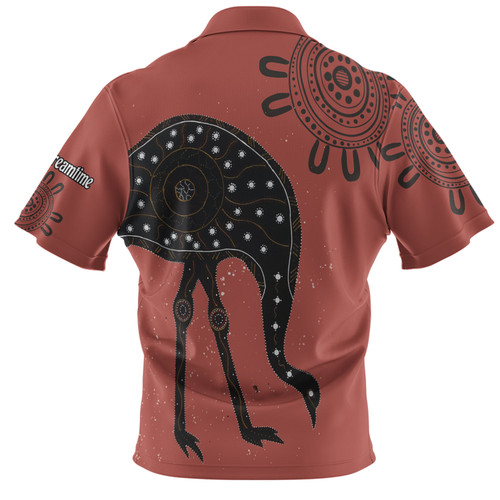 Australia Emu Aboriginal Custom Hawaiian Shirt - Emu Dreamtime Hawaiian Shirt Australia Emu Aboriginal Custom Hawaiian Shirt - Emu Dreamtime Hawaiian Shirt