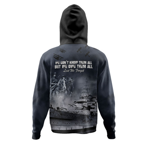 Australia Anzac Day Hoodie - Remember All The Battles Fought Hoodie Australia Anzac Day Hoodie - Remember All The Battles Fought Hoodie