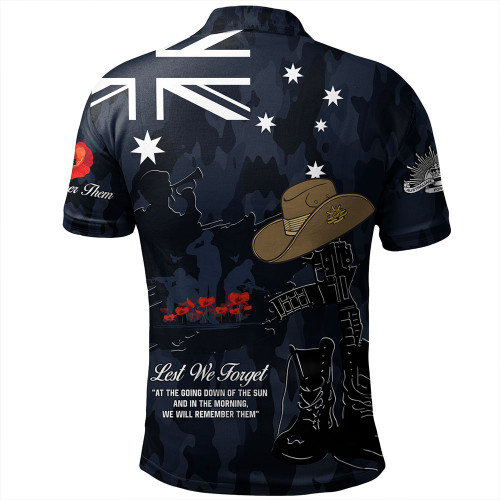 Australia Anzac Day Polo Shirt - Anzac Day The Australian Army Polo Shirt Australia Anzac Day Polo Shirt - Anzac Day The Australian Army Polo Shirt
