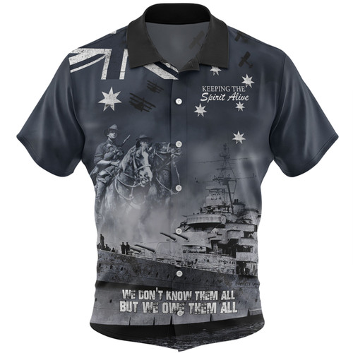 Australia Anzac Day Hawaiian Shirt - Remember All The Battles Fought Hawaiian Shirt