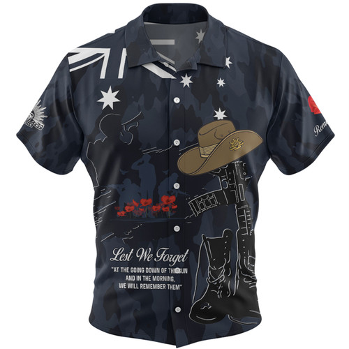 Australia Anzac Day Hawaiian Shirt - Anzac Day The Australian Army Hawaiian Shirt