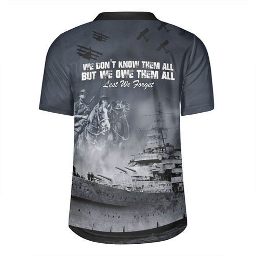 Australia Anzac Day Rugby Jersey - Remember All The Battles Fought Rugby Jersey Australia Anzac Day Rugby Jersey - Remember All The Battles Fought Rugby Jersey