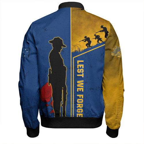 Parramatta Eels Bomber Jacket - Anzac Day Lest We Forget Poppy Parramatta Eels Bomber Jacket - Anzac Day Lest We Forget Poppy