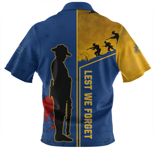 Parramatta Eels Hawaiian Shirt - Anzac Day Lest We Forget Poppy Parramatta Eels Hawaiian Shirt - Anzac Day Lest We Forget Poppy