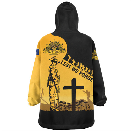Australia Snug Hoodie Custom Anzac Day Soldiers Lest We Forget Poppy Australia Snug Hoodie Custom Anzac Day Soldiers Lest We Forget Poppy