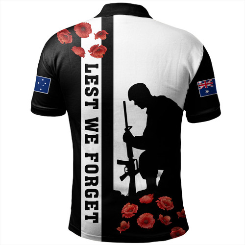 Australia Polo Shirt Anzac Day Lest We Forget Simple Style Australia Polo Shirt Anzac Day Lest We Forget Simple Style