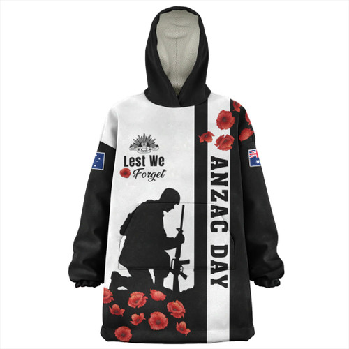 Australia Snug Hoodie Anzac Day Lest We Forget Simple Style