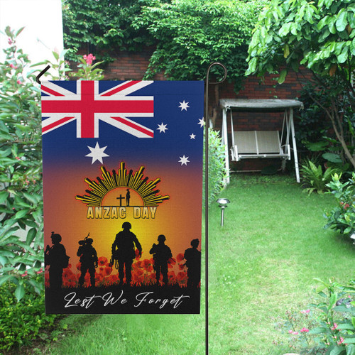 Australia Anzac Flag - Anzac Day Flag Background Lest We Forget Australia Anzac Flag - Anzac Day Flag Background Lest We Forget