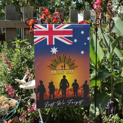 Australia Anzac Flag - Anzac Day Flag Background Lest We Forget Australia Anzac Flag - Anzac Day Flag Background Lest We Forget