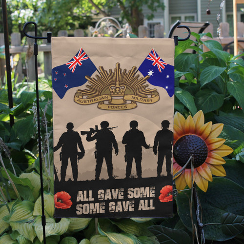 Australia Anzac Flag - Anzac Day All Gave Some Some Gave All Australia Anzac Flag - Anzac Day All Gave Some Some Gave All