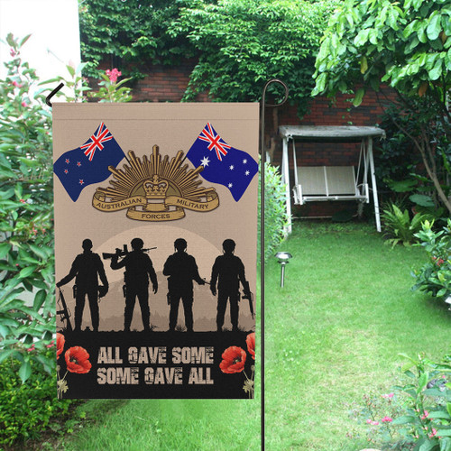 Australia Anzac Flag - Anzac Day All Gave Some Some Gave All Australia Anzac Flag - Anzac Day All Gave Some Some Gave All