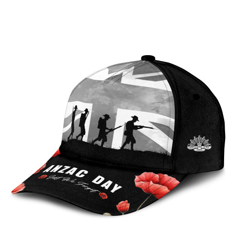 Australia Anzac Cap - Lest We Forget Military Soldiers Poppy Australia Anzac Cap - Lest We Forget Military Soldiers Poppy