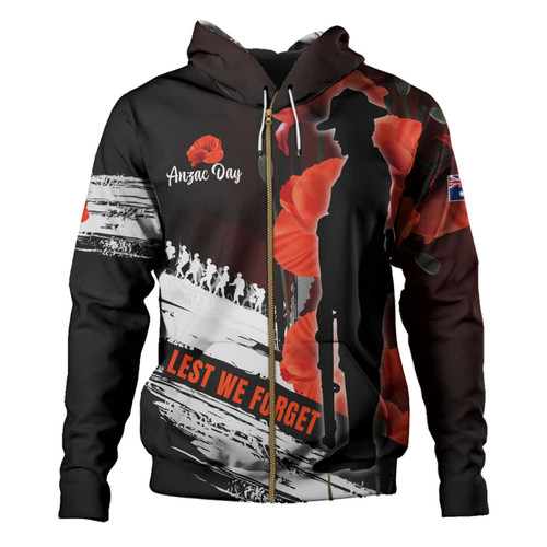 Australia Custom Hoodie - Anzac Day Special Style Australia Custom Hoodie - Anzac Day Special Style