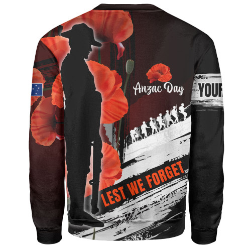 Australia Custom Sweatshirt - Anzac Day Special Style Australia Custom Sweatshirt - Anzac Day Special Style