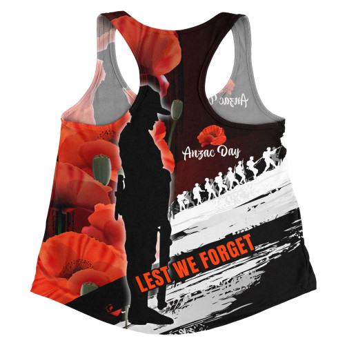 Australia Women Racerback Singlet - Anzac Day Special Style