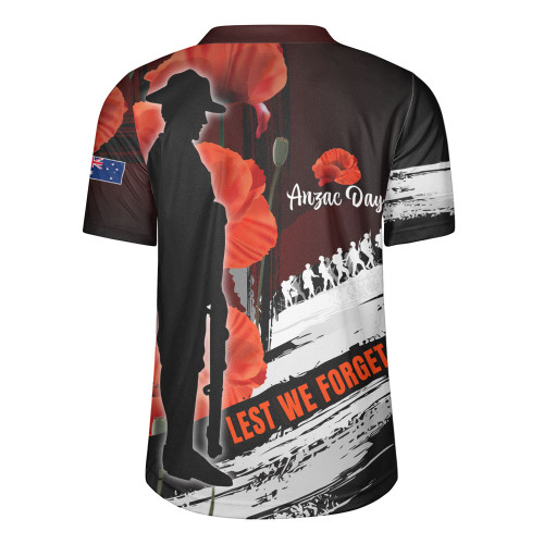 Australia Custom Rugby Jersey - Anzac Day Special Style Australia Custom Rugby Jersey - Anzac Day Special Style