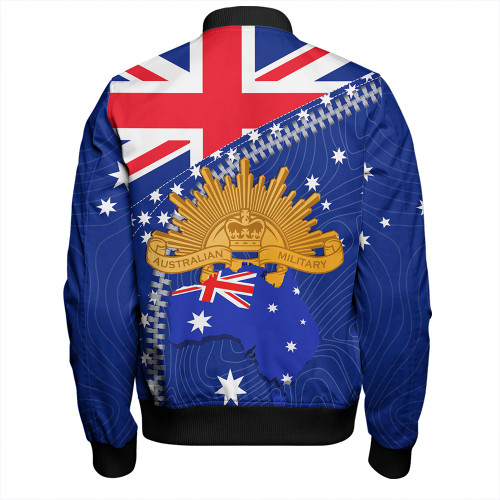 Australia Bomber Jacket - Anzac Day Lest We Forget Australia Flag Australia Bomber Jacket - Anzac Day Lest We Forget Australia Flag
