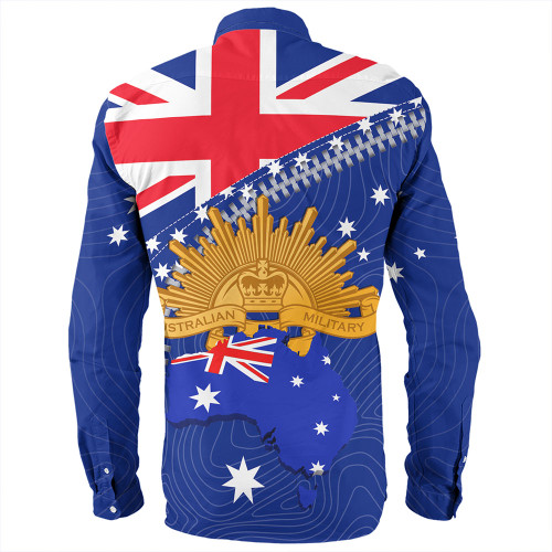 Australia Long Sleeve Shirt - Anzac Day Lest We Forget Australia Flag Australia Long Sleeve Shirt - Anzac Day Lest We Forget Australia Flag