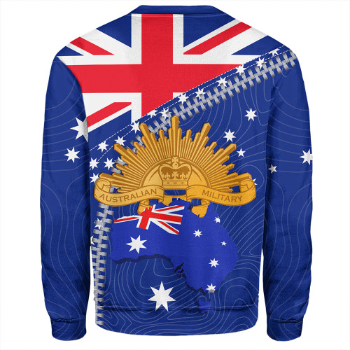 Australia Sweatshirt - Anzac Day Lest We Forget Australia Flag Australia Sweatshirt - Anzac Day Lest We Forget Australia Flag