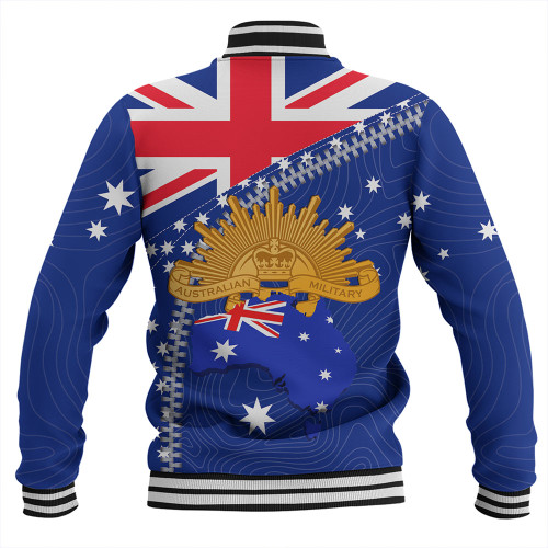 Australia Baseball Jacket - Anzac Day Lest We Forget Australia Flag Australia Baseball Jacket - Anzac Day Lest We Forget Australia Flag