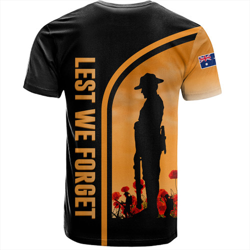 Australia T-Shirt Lest We Forget Style In My Heart Australia T-Shirt Lest We Forget Style In My Heart