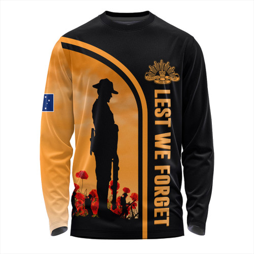 Australia Long Sleeve T-shirt Lest We Forget Style In My Heart
