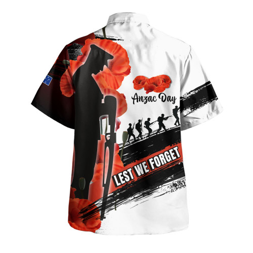 Australia Hawaiian Shirt - Custom Anzac Day Special Style ( Ver 2 ) Australia Hawaiian Shirt - Custom Anzac Day Special Style ( Ver 2 )
